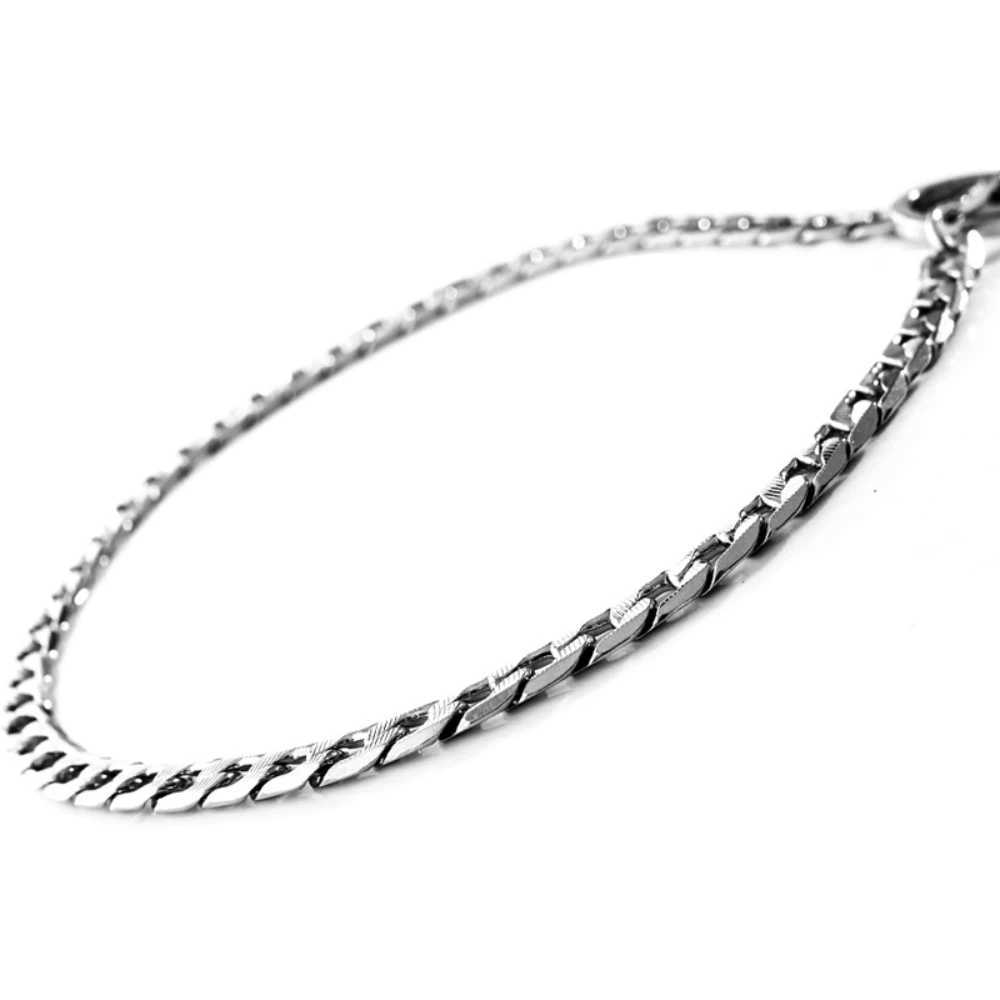 Stainless Steel Ship Chain Collar For Dog Adjustable Pet Accessories Flat Dog Pinch Collar For French Bulldog Pitbull Pet Collar W250219