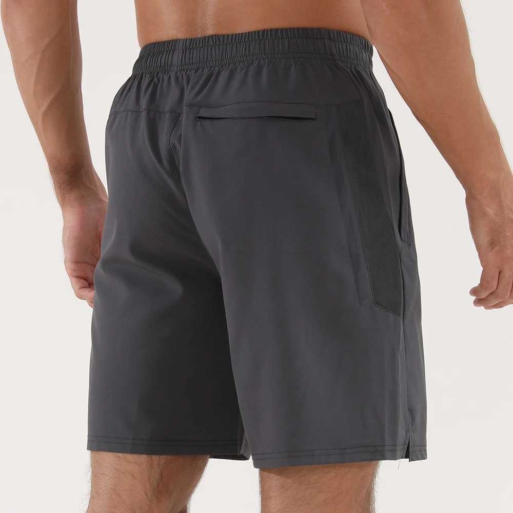 GITF Summer Mens Fitness Shorts 7 Inch Lightweight Athletic Gym Running Sports Casual Shorts with Zipper Pockets S-XXL W250219