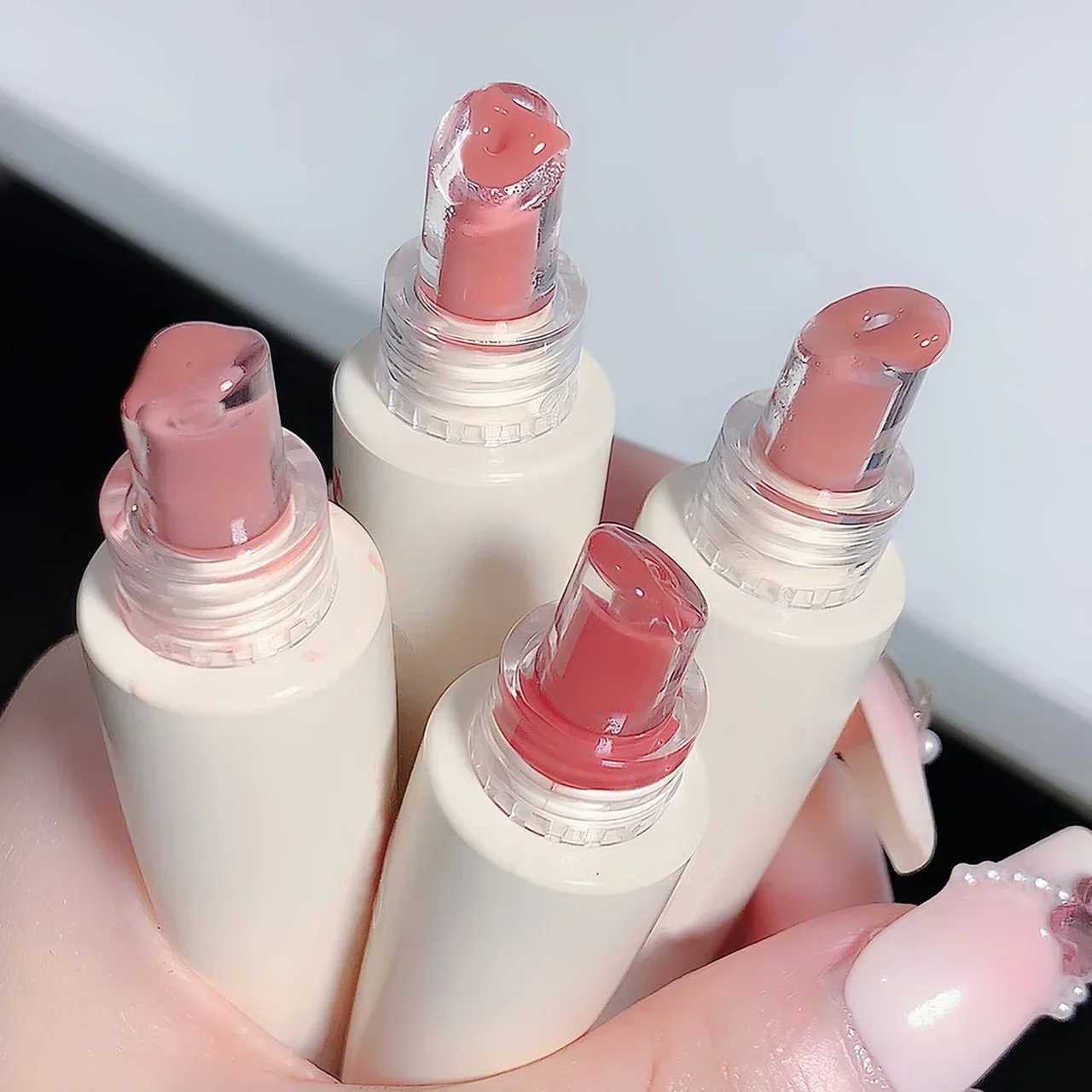 Mirror Dyeing Lip Gloss Moisturizer Liquid Lipstick Waterproof Long Lasting Red Lip Tint Korean Makeup Cosmetic Lipgloss BeautyW250219