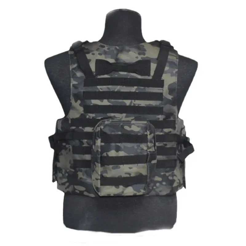 Hunting Tactical Vest Gear Molle Hiking Protection Plate Carrier Tactics Vest Outdoor Clothing Training Motorcycle Cycling VestsXJ250219