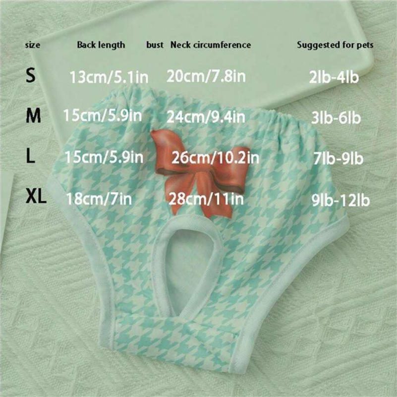 Cute Dog Printed Disposable Diapers - Comfortable & Absorbent Pet Underwear for Dogs
