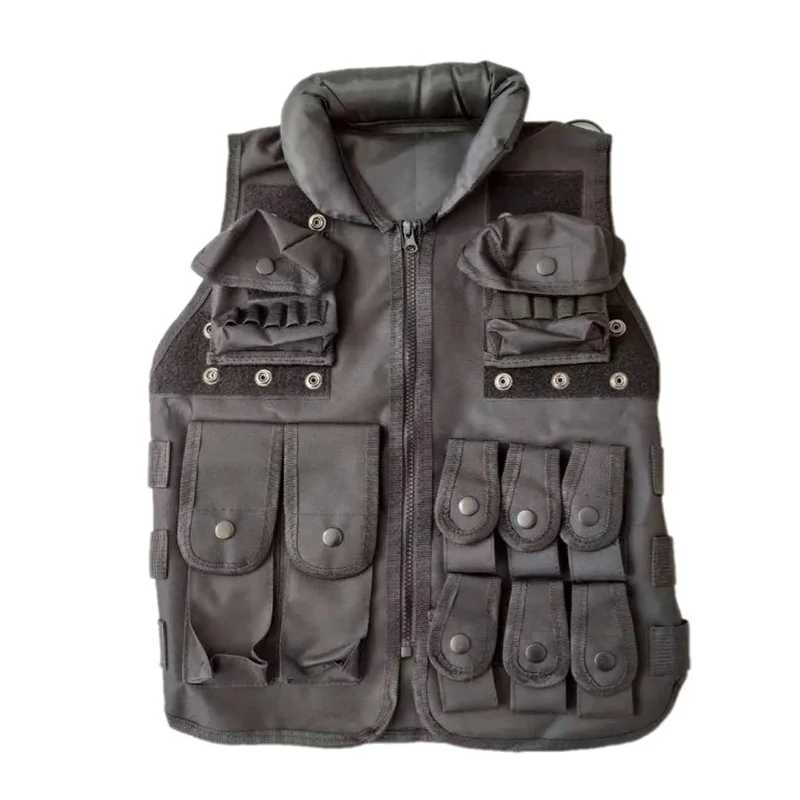 Tactical Kids Vest Adult SWAT Combat Vest Outdoor Game Training Protective Equipment Children Clothing Cs UniformXJ250219