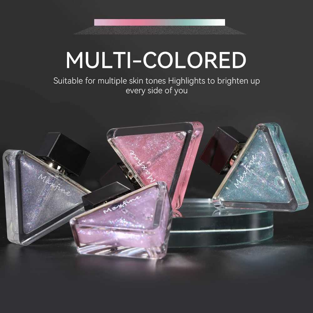 4-color moisturizing lip triangle oil moisturizing transparent lip oil naturally enhances lip gloss.W250219