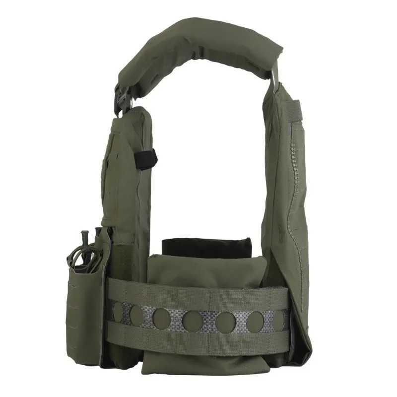 Outdoor multifunctional plate carrier Iron style Quick release Vest Triple 556 magazine bag MOLLE hunting air soft gearXJ250219