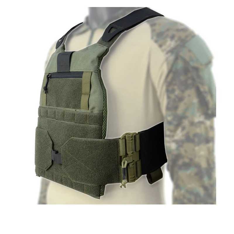 Tactical Vest Airsoft Lightweight FCSK2.0 Vest Combat Hunting Quick Release Plate Carrier Elastic Cummerbund Vest GearXJ250219