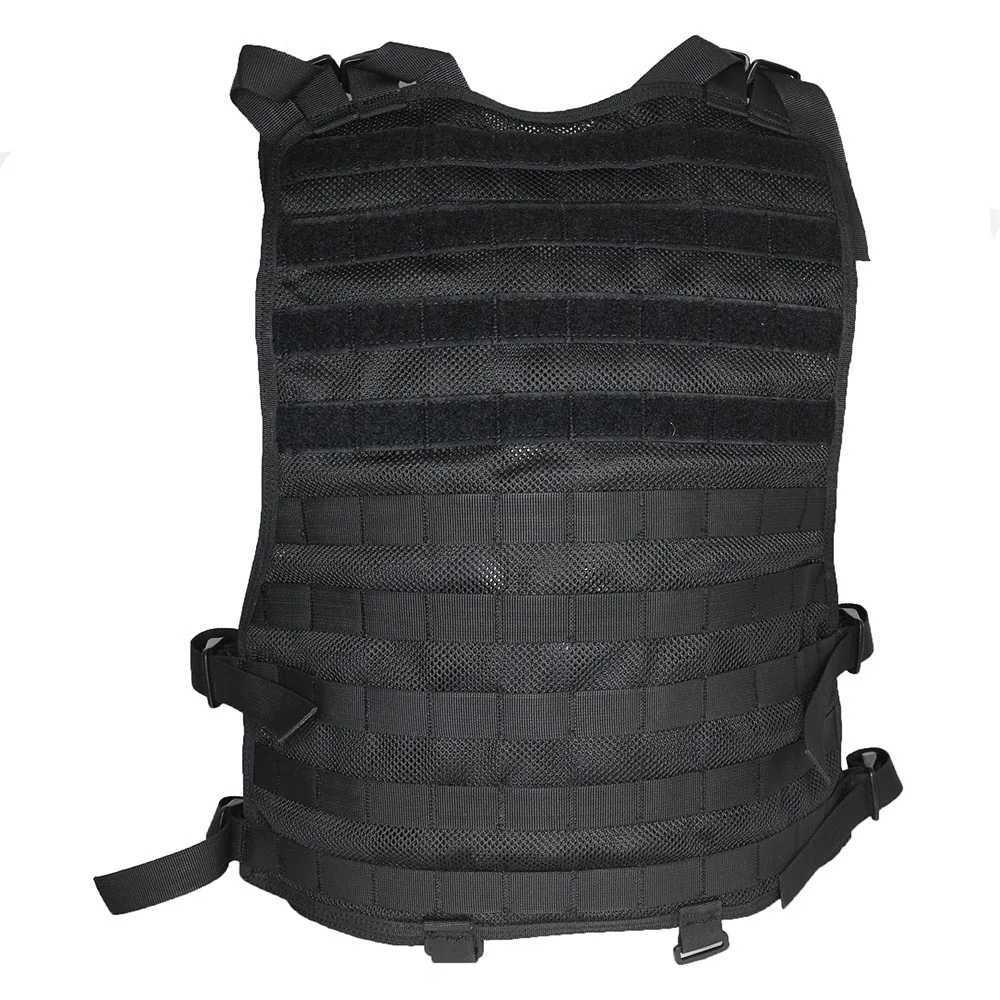 SOETAC MolLE Tactical Vest Outdoor Combat Mesh Vests CS Game Duty Training Fishing Hunting Vest ZipperXJ250219