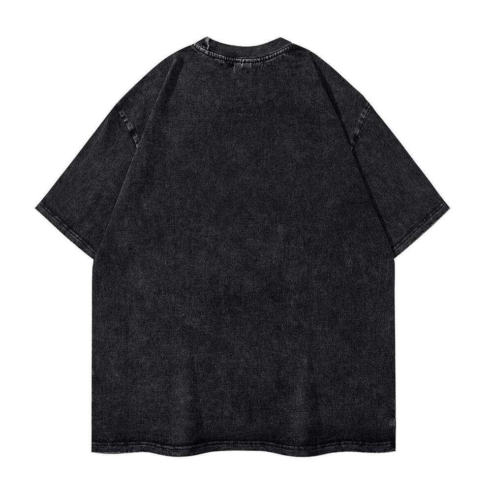 Washed T Shirts Mitski Hip Hop Vintage T-Shirts Oversize Str