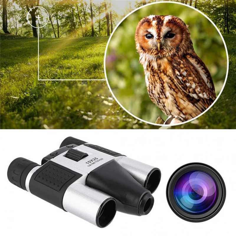 High definition digital camera long-distance binocular telescope photo capture video recording binocular TF card reader computer camera Z250219