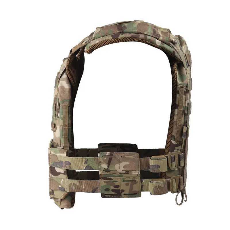 Tactical KZ Plate Carrier Low-profile Hunting Vest Mesh Comfort Lightweight Utility MOLLE Quick Release Equipment MediumXJ250219