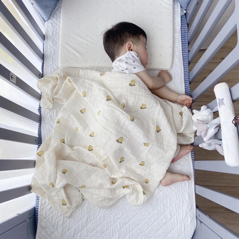 Baby Swaddle Wrap Cotton Muslin Blankets for born Babies Accessories Infant Receiving Blanket Swaddle Soft Gauze Bath Towel 250218