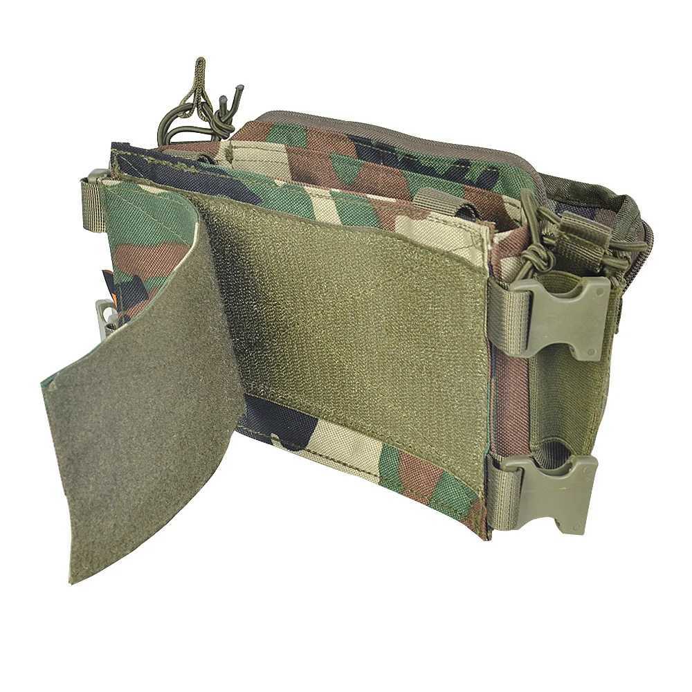 Tactifans Chest Rig H-harness Vest Tactical Carrier Pistol 5.56 Magazine Pouch Insert CRX Men Hunting Airsoft AccessoriesXJ250219