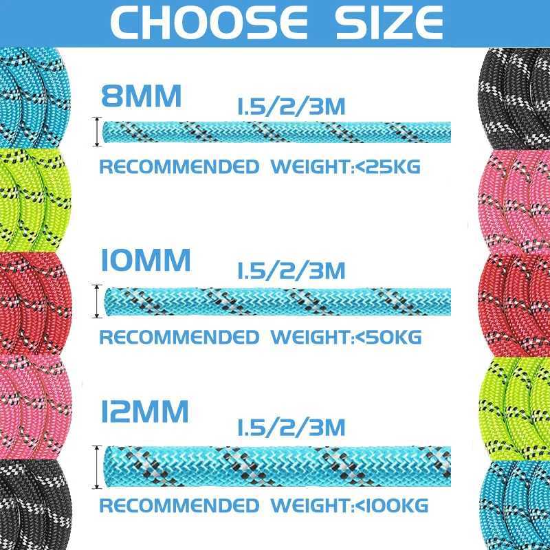 150/200/300cm Strong Dog Leash Reflective Pet Leashes Long Lanyard Walking Traction Rope for Puppy Small Medium Large Big DogsXJ250218