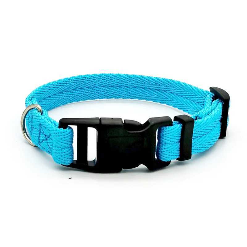 Pet Dog Collar Solid Color Puppy Collars Medium Dogs Quickly Disengaged Pet Dog Training Collar Teddy Bichon Small Dog Collar W250219