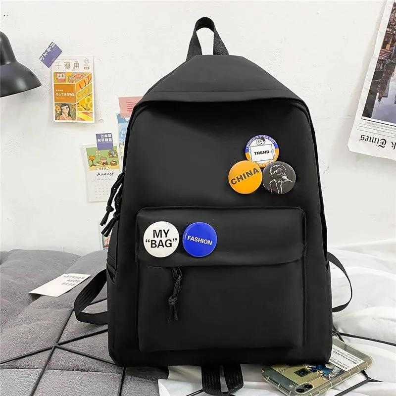 Backpack For Men Simple And Large Capacity Travel Backpack Casual Middle School Student High School Student College Student Backpack Day Backpack Trav