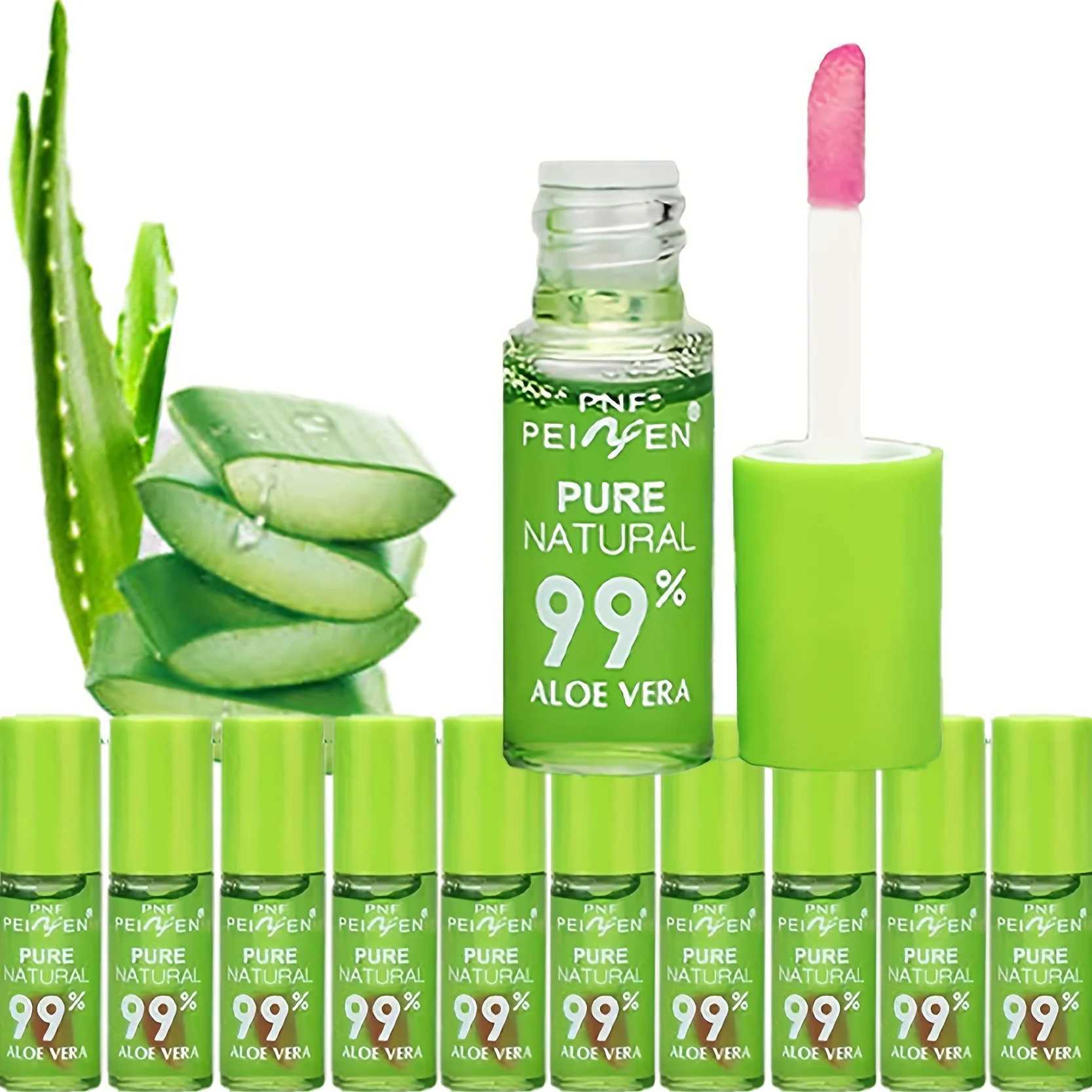 Aloe Warm lipstick Moisturizing Coloring lipstick SetW250219