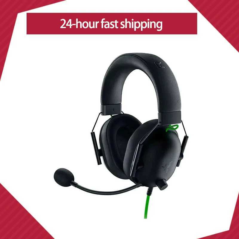 Razer BlackShark V2 X Wired orts set Advanced Passive Noise Cancellation 7.1 Surround Sound Hyperclear Carid Mic Y250218