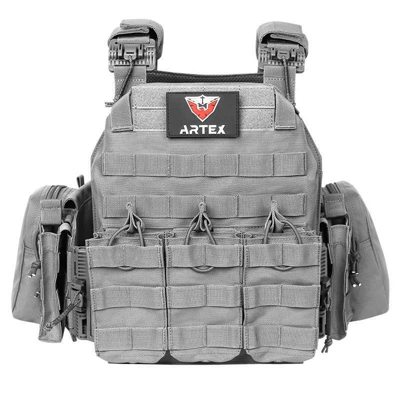 Artex Outdoor multi-functional high-strength waterproof camo Quick-release Tactical vest Outdoor vest Hunting vestXJ250219