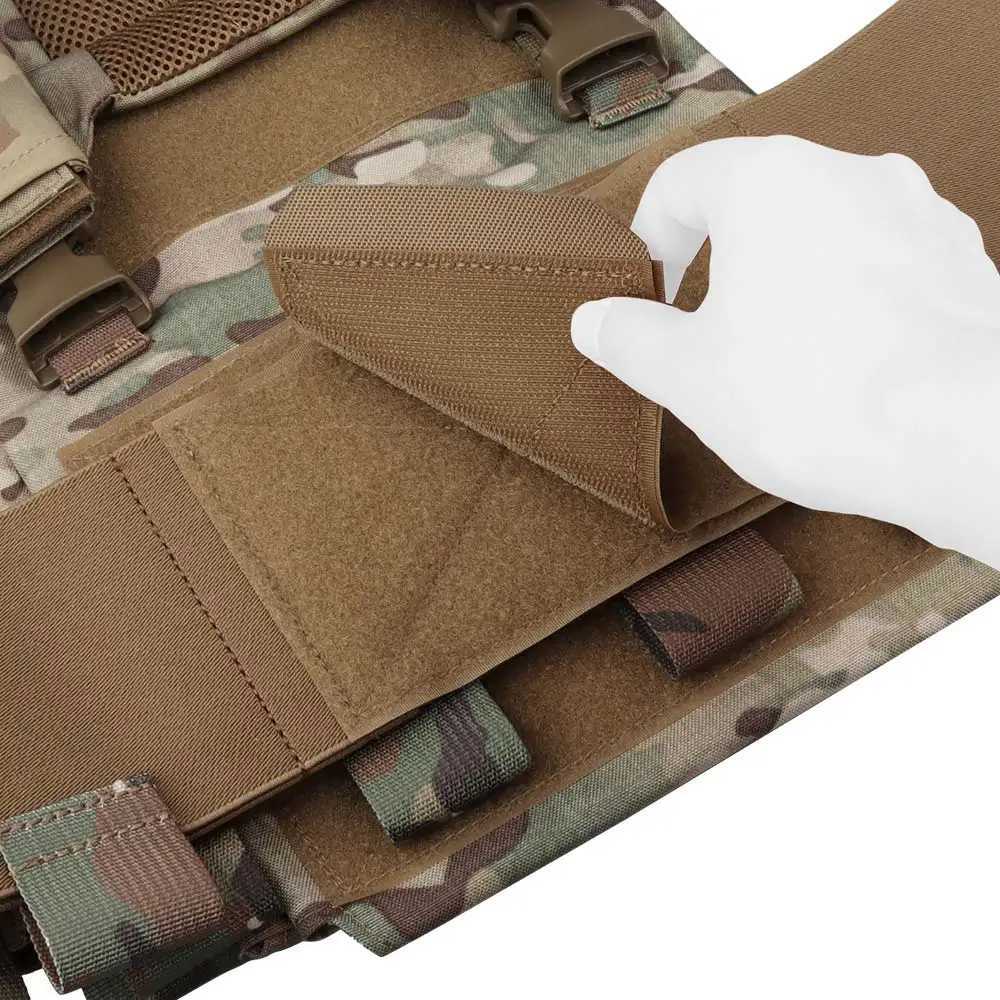 Tactical AC-1 Lightweight Vest Military Triple Elastic Magazine Mag Pouch Candy Storage Bag Hunting Vest Plate Carrier SetXJ250219