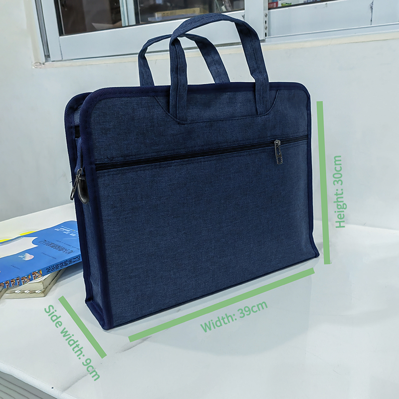 Manufacturer's source: Handheld file bags, Business men's Oxford cloth, large capacity, thick conference briefcase