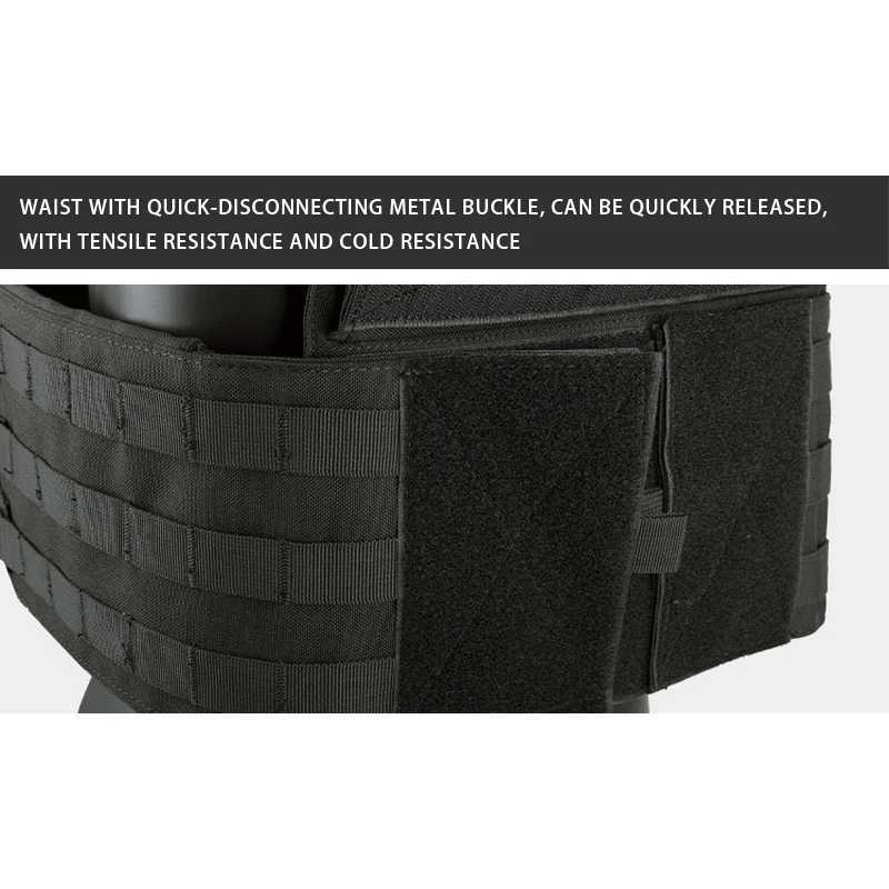 YAKEDA Multifunctional Full Protection Tactical Vest MOLLE Metal Snake Buckle Quick Release Outdoor Camouflage Tactical VestsXJ250219