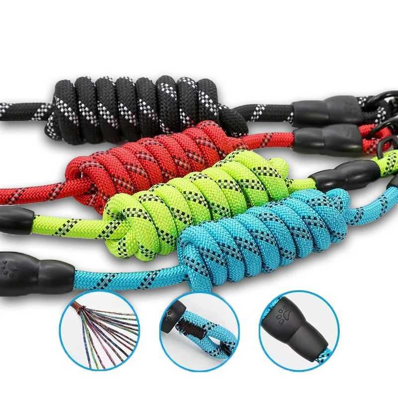 120/150/200/300CM Strong Leashes for Dogs Soft Handle Dog Leash Pet Leashes Reflective Leash For Big Small MediumXJ250218
