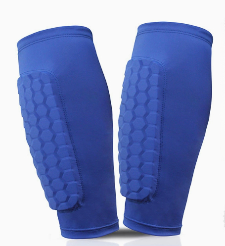 Honeycomb Running Buffer Set Sports Basketball Pads Sport Slim Shin Guard Pads Leg Calf Protective Gear Sleeves