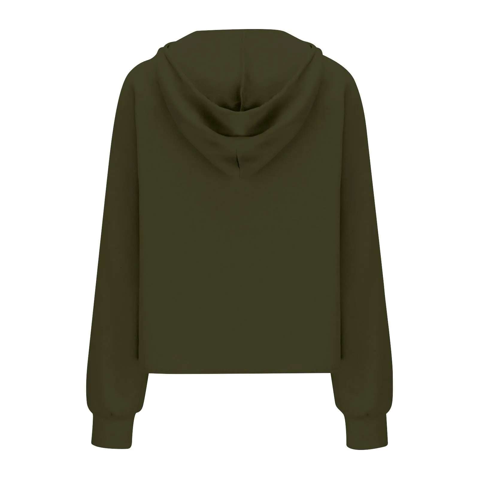 Autumn Winter Women's Oversize Zip-Up Half Cardigan High-Neck Hooded Sweatshirt Y2k Plus Size Long Sleeve Sports Suit