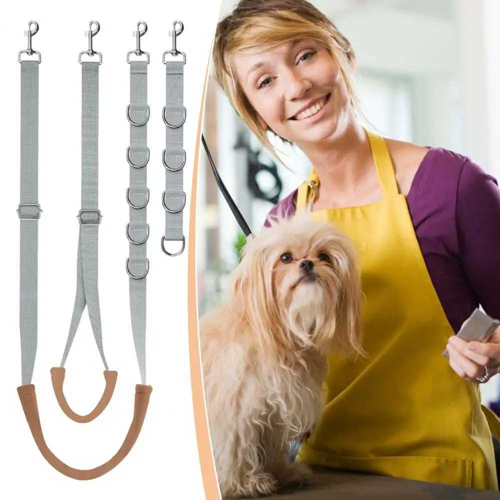 3Pcs/Set Pet Grooming Tether Adjustable Pet Leash Dog Grooming Belly Strap Dog Bathing Restraint Leash Table Strap Pet SuppliesXJ250218