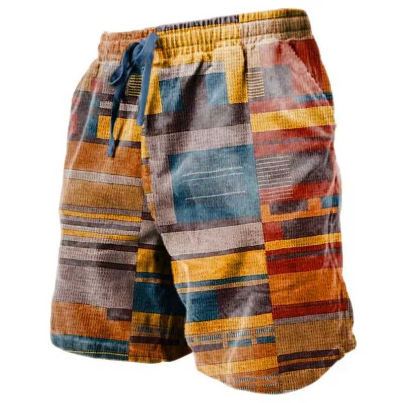 Men's Shorts Summer Cool 3D Dashiki Patterns Printed Beach Shorts For Men Children Fashion Streetwear Gym Short Pants Fitness Lovers Clothing z25