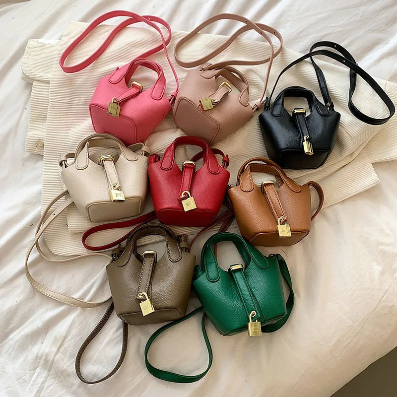 Children messenger bag bucket bag princess handbag crossbody bag kids bags for girl bags 250219