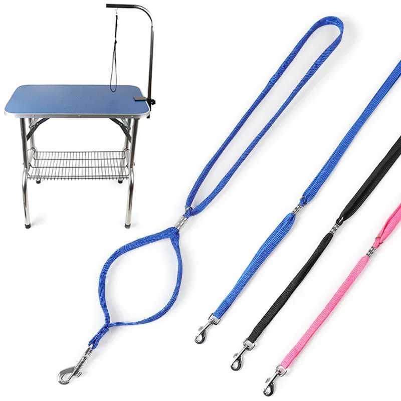 Leash Leads For Pet Grooming Table Adjustable Fixed Dog Cat Safety Rope Pet Grooming Loops Nylon Restraint Noose Pet SuppliesXJ250218