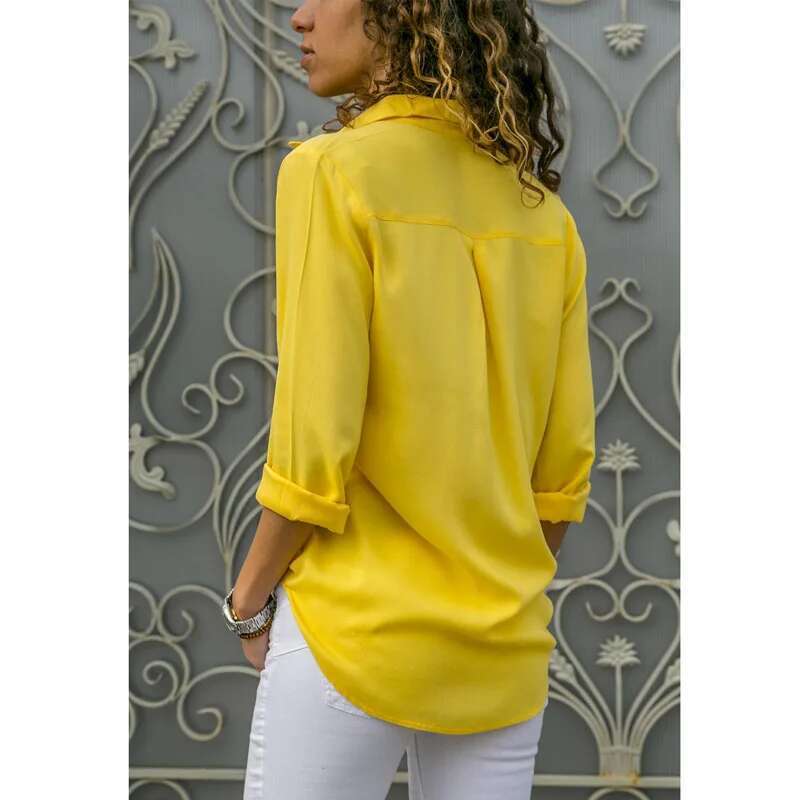 Sring 2024 Casual Blouse Long Sleeve Elegant Tops Single Breasted Women Clothes Streetwear Green Shirt Femme Blusas