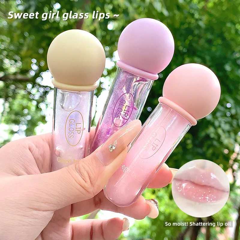 Gogo Bear Pudding Jelly Lip Oil Moisturizes and hydrates fine shine autumn and winter anti-dry cracked lipsW250219