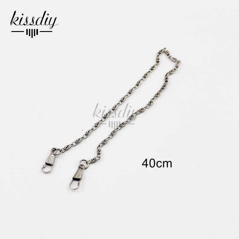 20pcs 120CM/ 47 long Silver tone Metal Chain for Purses/Bags DIY Hight Quality Purse Accessory 250214
