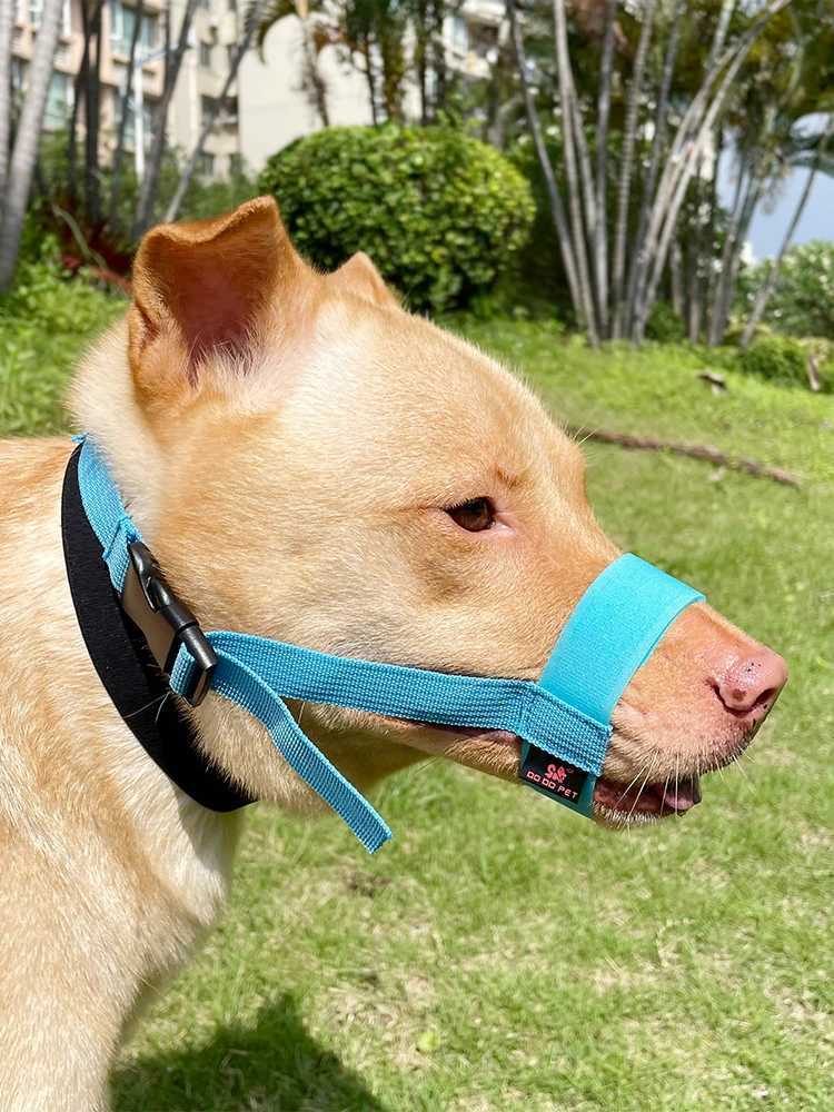 Dog Muzzle Anti-Chew Anti-Detachment Pet Masks for Small Medium Large Short-Muzzled Pets Anti-Detach Pet MaskXJ250218
