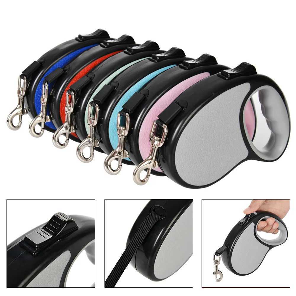 3m 5m Pet Retractable Dog Leash for Small Medium Dogs Cats Outdoor Puppy Automatic Extending Rope Chihuahua Pug Bulldog SuppliesXJ250218