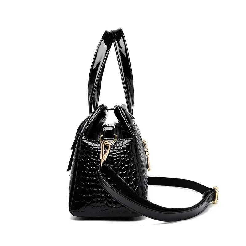 Solid Pu Leather Shoder Bag Fi Designer Handbags Top Handle Bags for Wen Casual Crossbody Bags Luxury Bag Z250219