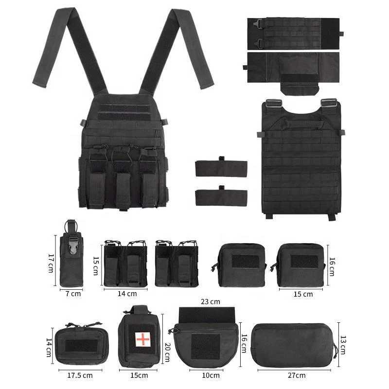 YAKEDA Tactical Vest Outdoor Camouflage Vest Training Breathable Wear-resistant Vest real CS Multi-functional Combat TacticalXJ250219