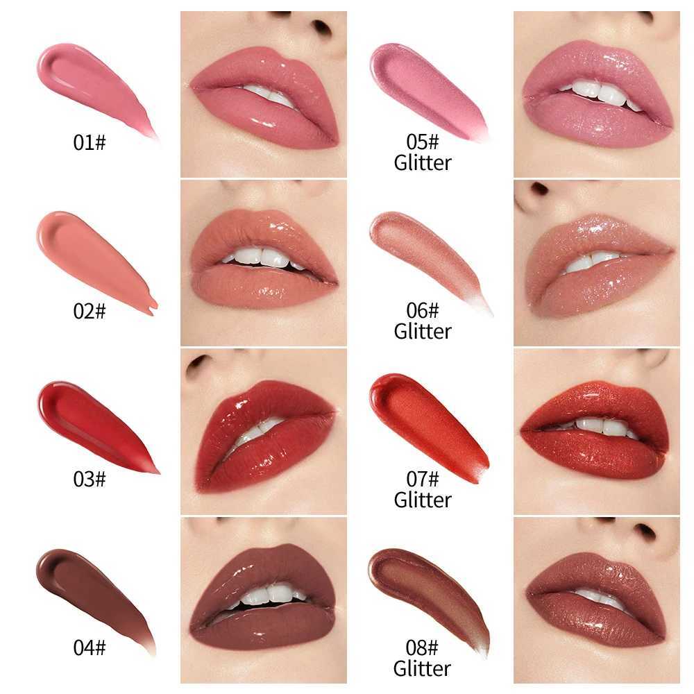 Long-lasting moisturizing easy to color nourishing press lipstick l fine flash rose fragrance mirror hydration lip honeyW250219