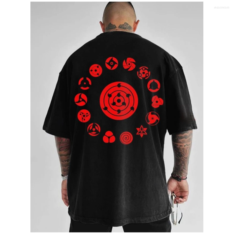 Men's T Shirts Anime 3D Patterns Print Tees Summer Simple Casual Street Short Sleeve Clothing Male Fashion Oversize O-Neck Tops T-Shi