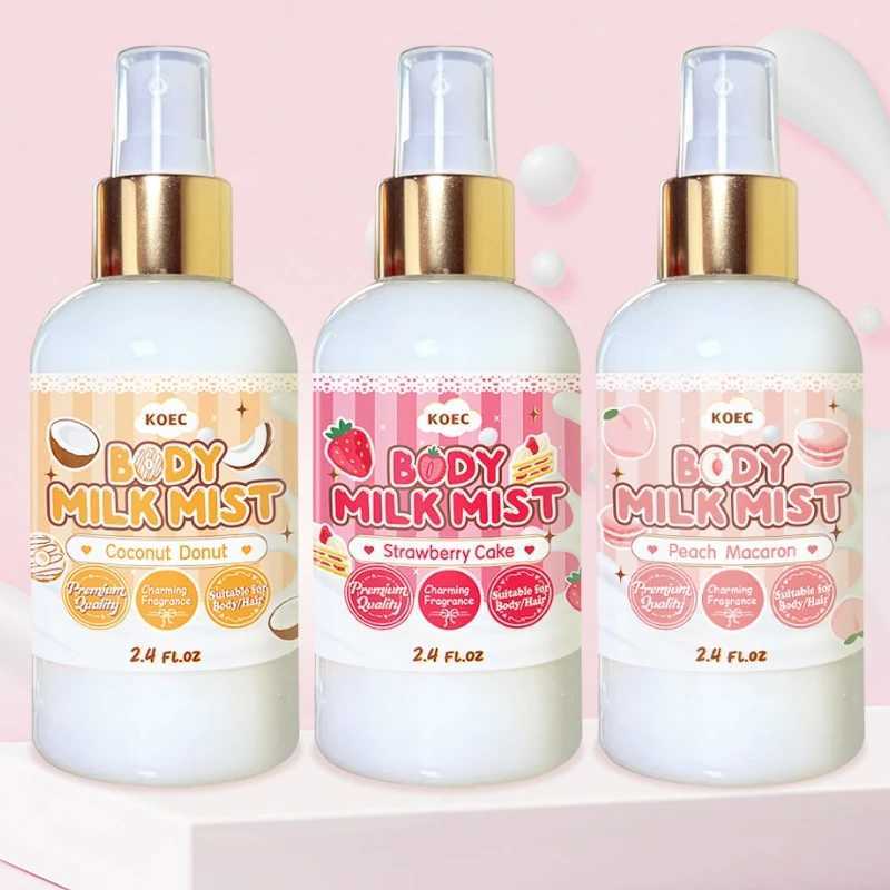New Arrival Strawberry Smell Body Milk Mist Brand Strawberry Flavour Perfume Musk Refreshing Moisturizing Care Fragrance Perfume Z250219