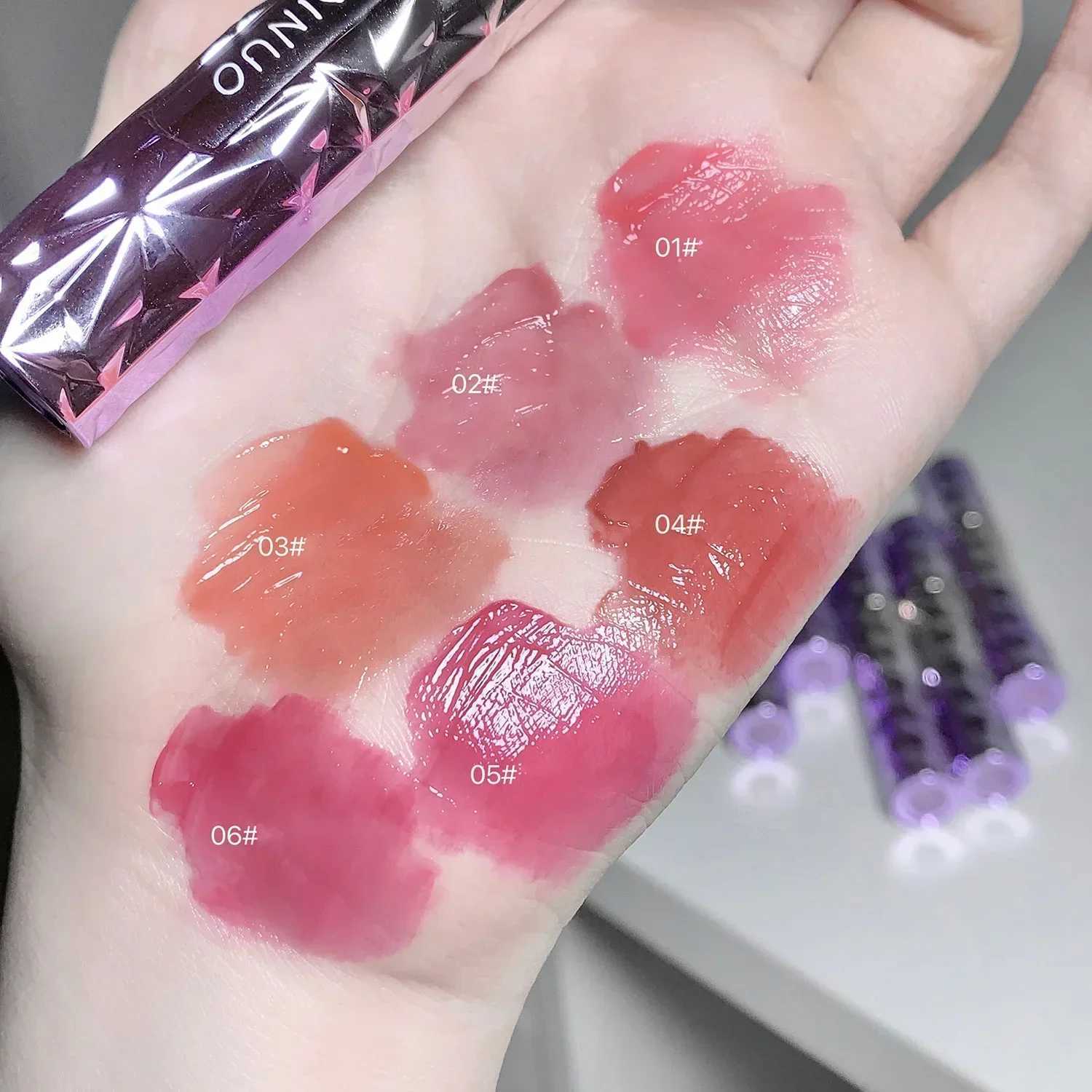Mirror Water Lip Gloss Moisturizes Lasting Lipstick Waterproof No Fade Women Sexy Red Lip Tint Cosmetics Labial GlazeW250219