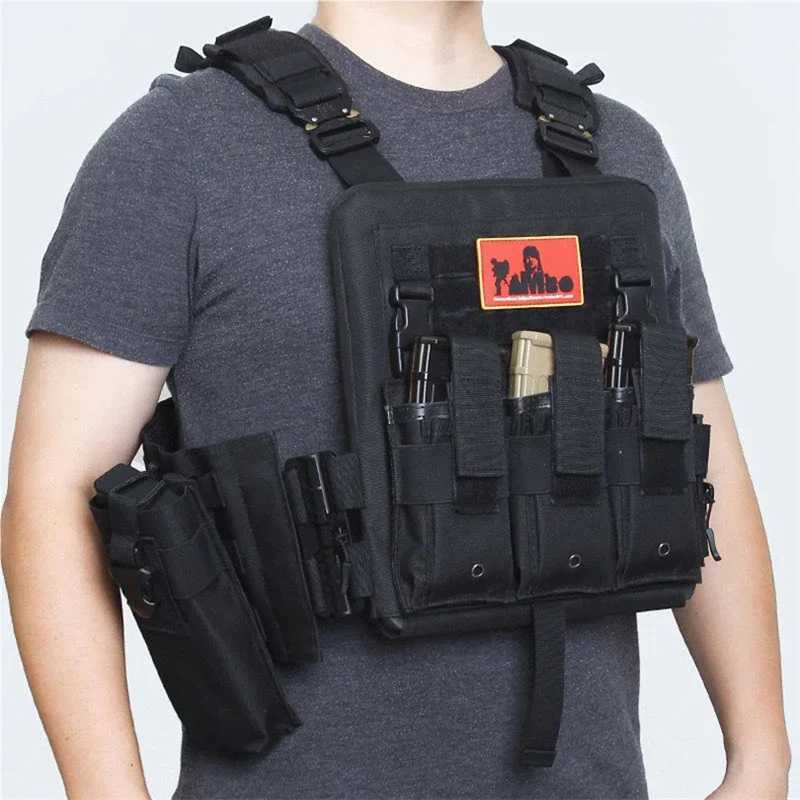 Tactical Sports Outdoor Camouflage Training Clothing Waterproof Nylon Tactical VestXJ250219