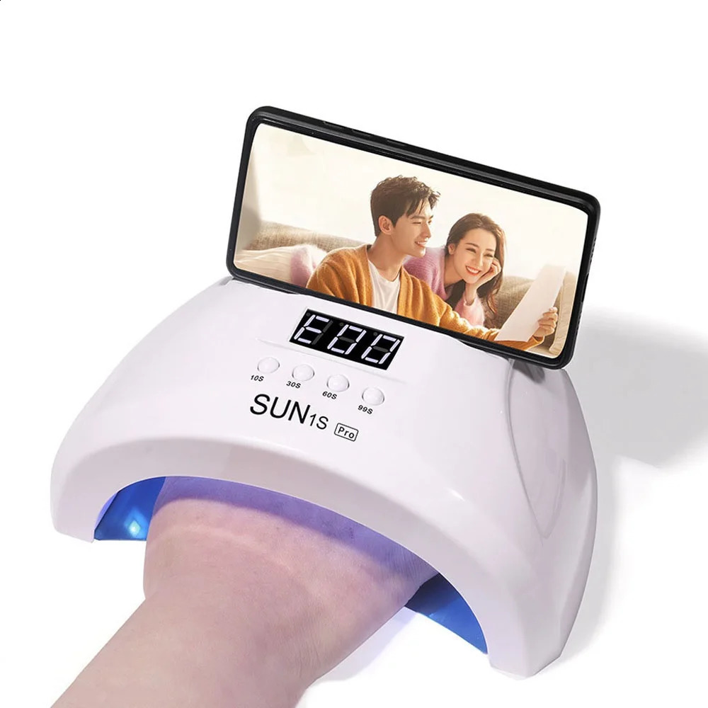 SUN 1s UV Nail Dryer Gel Polish Drying Lamp 48W LED 30 Beads Uv Led Lamp Nail Potherapy Machine Tool Nail Art Machine 250214