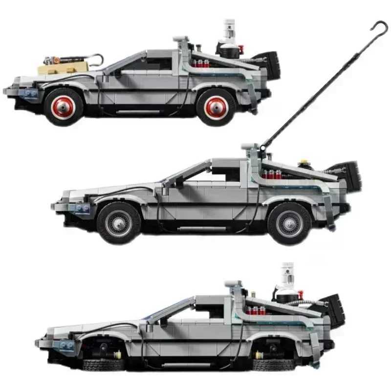 2026 new Back To The Future Time hine 1 10 1872 Compatible 10300 Building Blocks Technical Car Bricks Construct Toys Birthday Gifts D