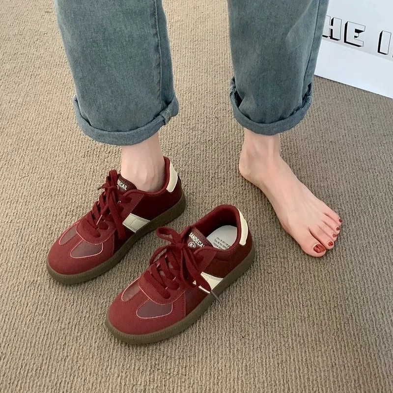 Free shipping designer Casual Shoes for woman 2025 Early Spring New Collection vintage Sport outdoor shoes