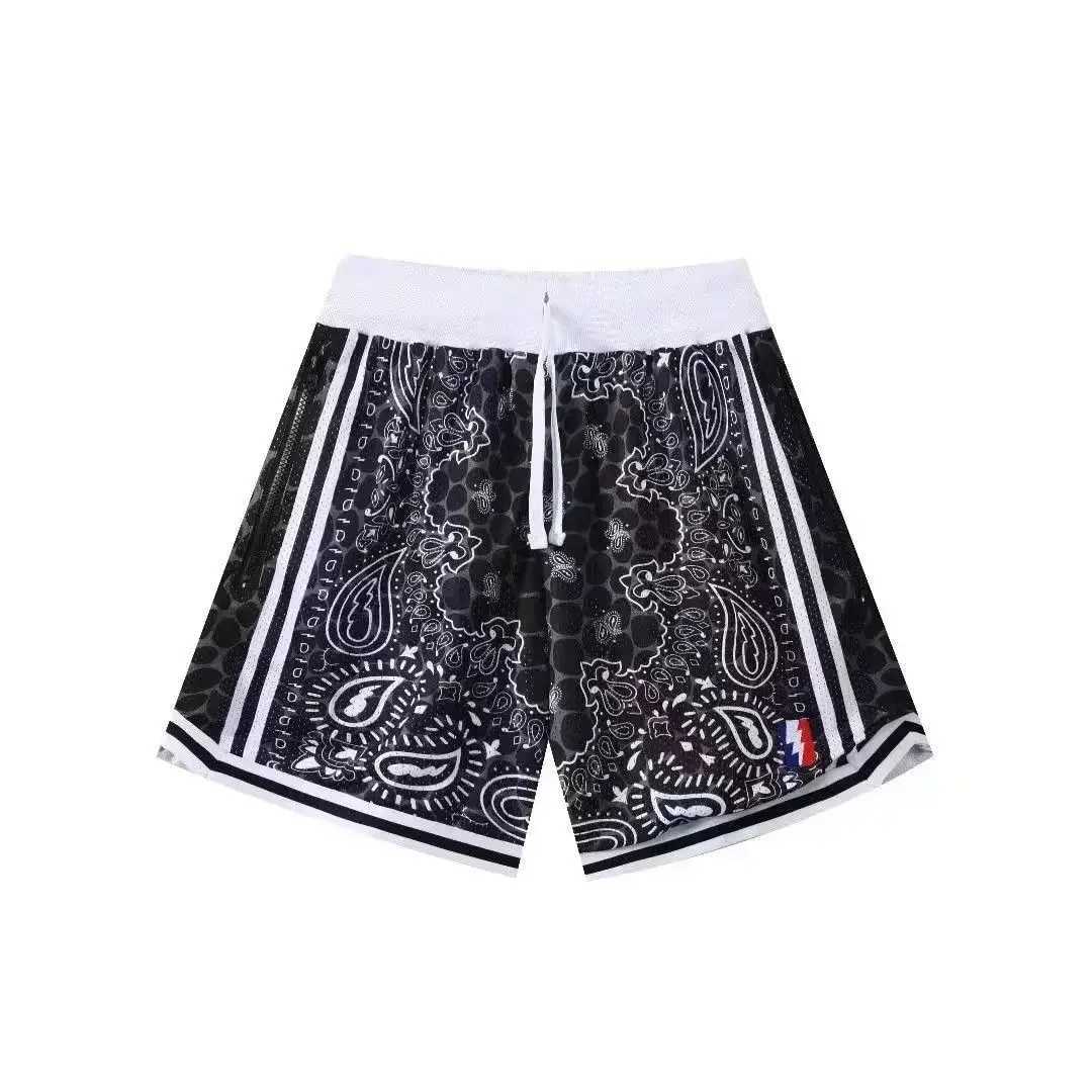Men's Shorts American basketball shorts mens summer loose fast drying breathable sports four point pants but James Currys knee style is the same 