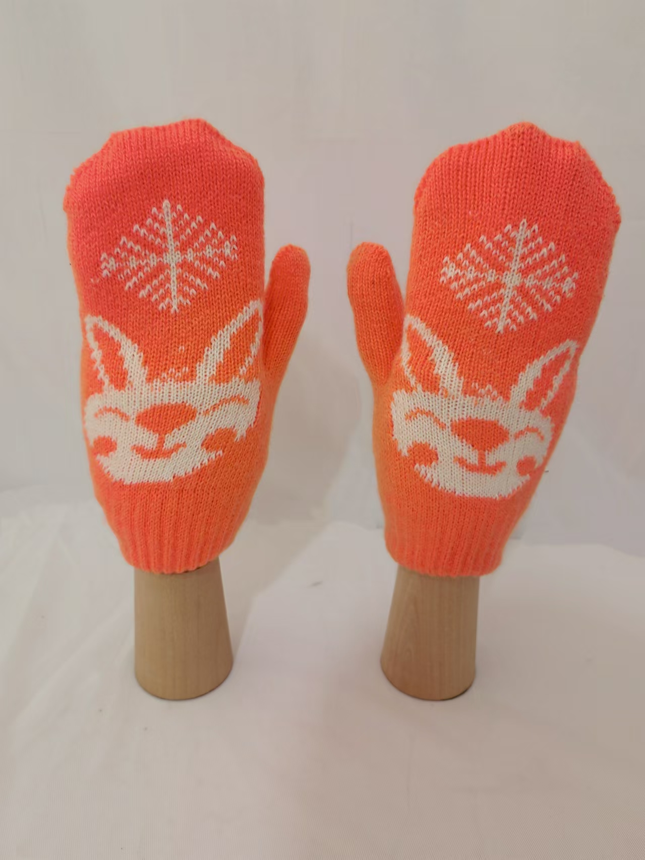 Winter Mittens Gloves for Women Warm Fleece Lining Knit Thick Gloves for Cold XYS002