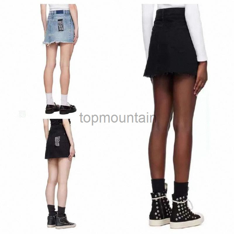Womens Ksubis Jeans Brand Long Jean Denim Shorts Cycling Pant Short Cowboy Skirt Girl Jeans Gray Side Spring Summer Black Burnout Crushed Side_fashion