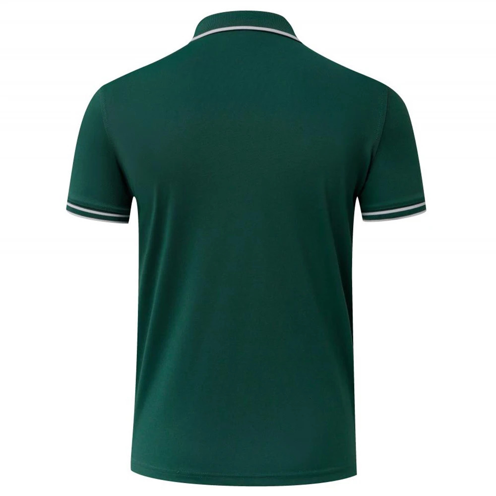Men Stripe Polo T Shirts High Quality Fashion Business Collar Tshirt Wholesale Golf Tshirts For Playeras Polos 250219
